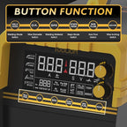 TOOLIOM MIG/TIG/CUT/Stick Welder 5 in 1 Multiprocess Welding Machine 110/220V Dual Voltage Aluminum Welding Machine Spool Gun Compatible