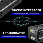 80V Replacement Battery for Kobalt 80V 3.0Ah MAX Lithium-Ion Battery KB2580-06 KB680-06 KB280-06 2910303-RC for Cordless Power Tool