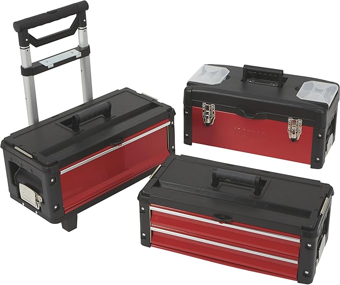 Ironton 20in. Toolbox Storage System - 20in.W x 12in.D x 25in.H
