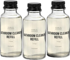 Public Goods Bathroom Cleaner Refill | Refill Concentrate for Toilets, Tile, Showers, Sinks | Cruelty Free, Vegan Friendly | Scented with Lemon Rosemary Essential Oils | 3 Pack - 24 Oz Diluted