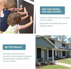 Pet Resistant Window Screen Replacement 60 Inch x 8 Feet Thicken Charcoal Fiberglass Pet Screen Roll Scratch- Against for Families Window, Door Pet-Proof Screens for Cats, Dogs