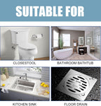 YIZHONG Fast-Acting Drain Cleaner Powder - Powerful Unclogging for Kitchen Sink and Toilet Pipes