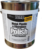 Flitz Multi-Purpose Metal Polish Paste - 1 Gallon Tub of USA-Made Chrome Polish - Works on Stainless Steel, Aluminum, Plastic, Jewelry and Cars - Non-Abrasive Cleaner & Rust Remover (1 Pack)
