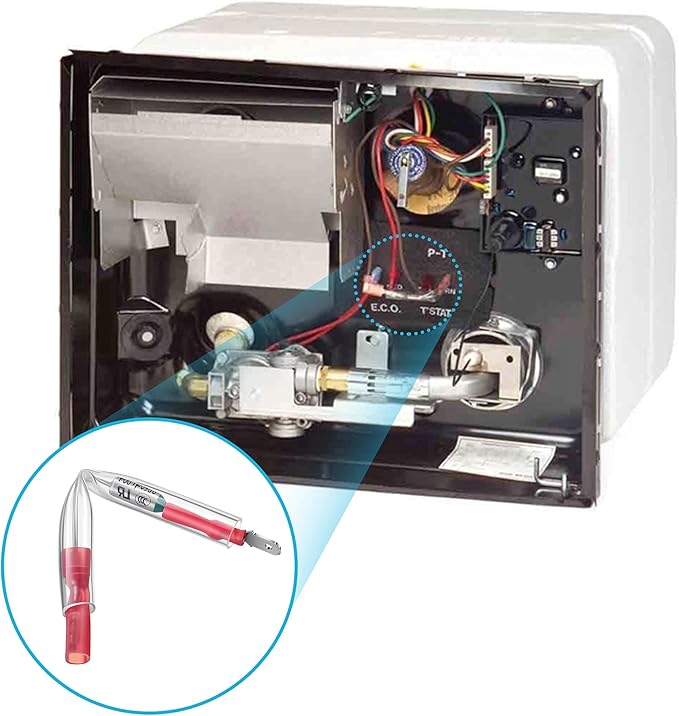 6 Pcs Water Heater Thermal Cut Off Kit Replacement Part, Toilet Part Mobile Fittings Compatible with RV OEM Atwood 93866, Auto Spare Work on Electronic Water Heater