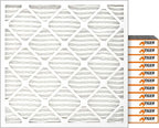 Tiger Tough 20x20x1 MERV 8 MPR 600-800 Air Filter, High-Performance AC Furnace & HVAC Filter, 12-Pack