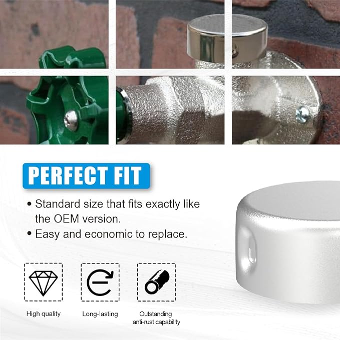 630-7500 Vacuum Breaker Repair Kit, Compatible with Prier 400 & 500 Series Wall Hydrants, Outside Faucet Replacement Plunger Assembly Part