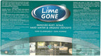 Quality Chemical Lime-Gone Remover - Calcium, Lime and Hard Water Stain Remover for Bathroom, Shower and Tile - Lime a Way - 128 oz (Pack of 1)