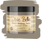 Dixie Belle Paint Company Chalk Finish Furniture Paint - Spanish Moss (16oz) - Matte Succulent Green Chic Chalk Mineral DIY Furniture Paint