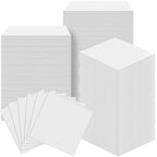 Maxcheck 100 Pcs Sticky Tack Cloth Woodworking Painters Wax and Silicone Free Tack Cloths for Removing Dust Rags Automotive Painting for Automotive, 18 x 36'' (White)