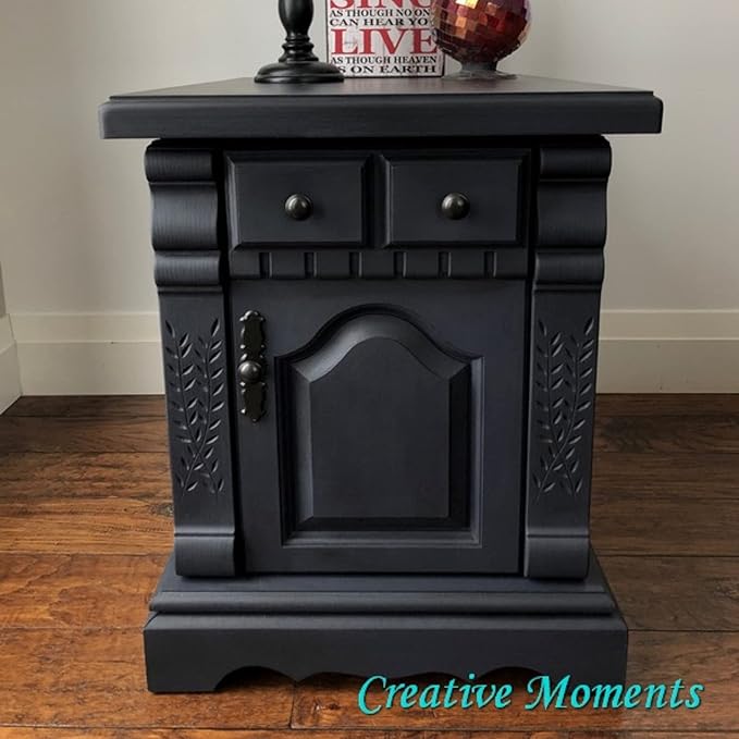 Dixie Belle Paint Company Chalk Finish Furniture Paint - In the Navy (16oz) - Matte Dark Navy Chic Chalk Mineral DIY Furniture Paint