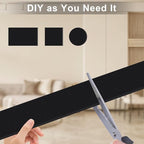 Weather Stripping Door Seal Strip, Adhesive Foam Insulation Tape for Doors and Windows, Closed Cell Weather Stripping for Door Frame, SoundProof Weatherproof Dustproof(2 in x 1 in x 6.5Ft