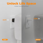 4000 Joules Surge Protector Power Strip, TESSAN 22 Outlets Large Power Strip with 4 USB(2 USB C), 10FT Heavy Duty Extension Cord with Multiple Outlets, 1875W/15A, for Home, Office, Gaming Room, Black