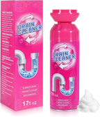 Foaming Drain Cleaner, Sink Cleaner and Deodorizer, Drain Clog Remover for Kitchen Sinks, Tubs, Shower Drains (1pcs, Count, 1)