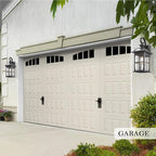 Darkaway Large Outdoor Wall Light, 22inch Exterior Light Fixture with Water Ripple Glass, Aluminum Outside Lights Sconces Exterior Lighting for House Porch Patio Doorway Garage