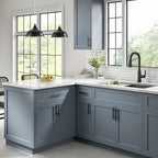 KRAUS Allyn Transitional Industrial Pull-Down Single Handle Kitchen Faucet in Matte Black, KPF-4101MB