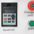 Single Round Bar Machine 30mm Circle Milling Diameter Adjustable Feeding Speed for Tool Wooden Handle 220V