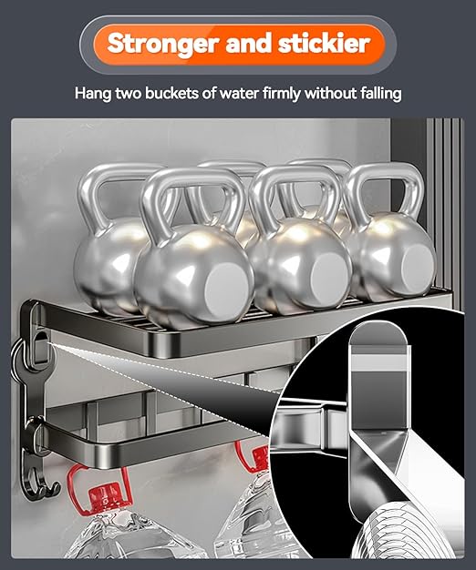 Strong Heavy Duty Double Sided Tape, 1" x 16.7FT Extra Large Clear & Tough Removable Nano Adhesive Tape for Wall Hanging Strip Poster Deco Rug (1/16" Thick)