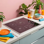 TI-4B 30 inch Built-In 4 Burner Induction Glass-Ceramic Cooktop, 7400W, UL858 Certified