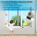 ZRFCXE Window Locks,12 Pack Sliding Window Locks with Key for Vertical & Horizontal Sliding Windows Doors,Easv to Install,Adjustable Security Window Lock for Patio Bedroom Home and Office (Black)