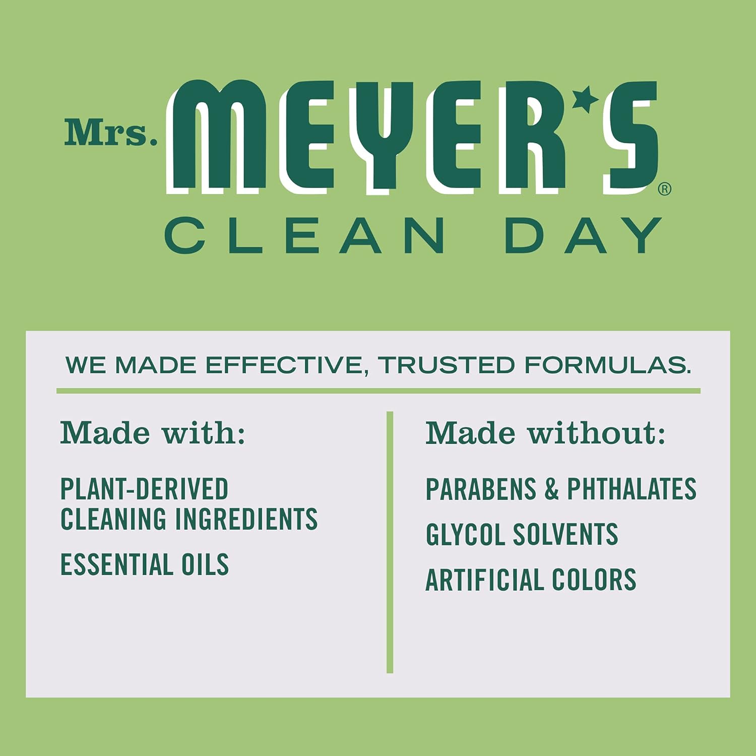 MRS. MEYER'S CLEAN DAY Multi-Surface Cleaner Spray, Cruelty Free Formula, Iowa Pine, 16 fl. Oz (Pack of 3)