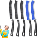 5Pcs Hard Bristle Crevice Cleaning Brush, Multifunctional Grout Cleaner Brush, Thin Gap Cleaning Brush Set, Small Cleaning Tools for Household Use, Kitchen, Bathroom, Toilet, Window Track,Tight Space