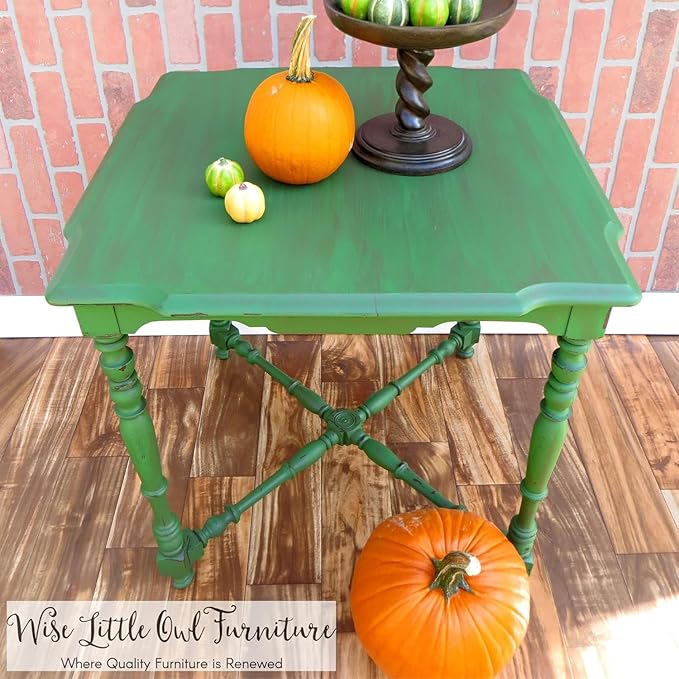 Dixie Belle Paint Company Chalk Finish Furniture Paint - Evergreen (1 Gallon - 128oz) - Matte Deep Purple Chic Chalk Mineral DIY Furniture Paint