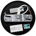 Diodesy- Lamp Socket E26 Medium Threaded Base Antique Style Light Socket Black Finish Electrical Lamp Holder for Residential Use 120V ETL Listed Pack of 4