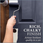 AMY HOWARD AT HOME Chalk-Based One Step Paint for Furniture, Cabinetry, Decor, Finish, and More | No Stripping, Sanding, or Priming | Dark Base | 32 Ounce | Good Man is Hard to Find