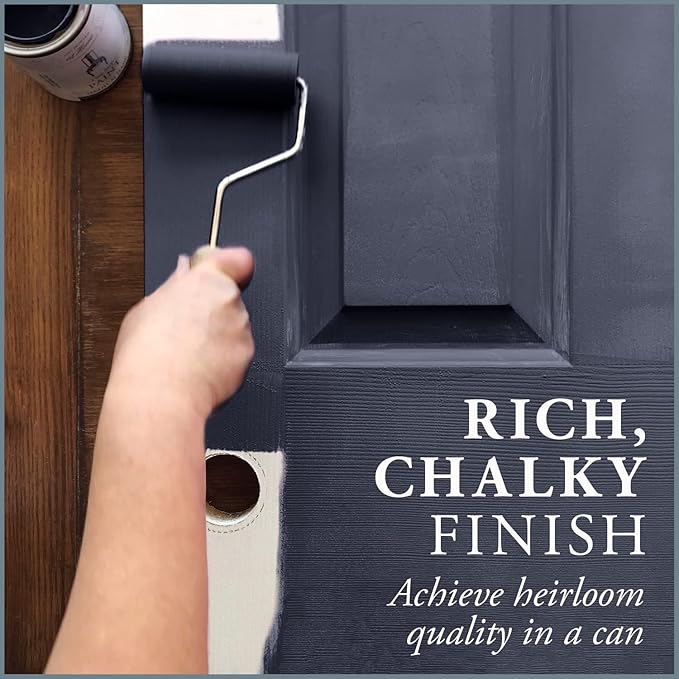AMY HOWARD AT HOME Chalk-Based One Step Paint for Furniture, Cabinetry, Decor, Finish, and More | No Stripping, Sanding, or Priming | Dark Base | 16 Ounce | Good Man is Hard to Find
