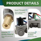 92089 GC10A-4E RV Water Heater Gas Valve Compatible with 10 Gallon Models (G10-1E G10-3E GC10-1E GC10A-2E GCH10A-3E GC10A-3E GC10A-4E) 93844 93870 93321 92078 93869 Valves Parts Assembly