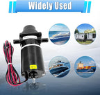 37041-0010 Toilet Pump Assembly Kit, Marine and RV Electric Toilet Macerator Sub Assembly Kit Compatible with Jabsco 37010-, 12V