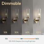 ALAMPEVER E26 LED Bulb 60 Watts, B11 Chandelier Light Bulbs, 5000K Daylight Candelabra LED Bulbs, 24 Pack Candle Light Bulbs