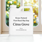 Plant-Based Floor Cleaner Mop Soap – 32 oz | Streak-Free, Highly Scented, Concentrated Mop Solution for Tile, Vinyl, Hardwood & Sealed Floors | Non-Toxic, Eco-Friendly (Citrus Grove)