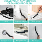 12Pcs Crevice Cleaning Brush Set,Hard Bristle Cleaning Supplies for Deep Cleaning Gap,Home Essentials,Bathroom Scrub Cleaner Brushes Tools for Household Use,Kitchen,Toilet,Window