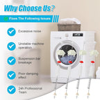 420952P Washer Support Bar Kit for Fisher & Paykel Compatible Models (4 Pack)