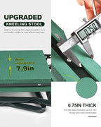 KVR Garden Bench for Kneeling and Sitting Foldable Garden Kneeler and Seat Heavy Duty,Gardner Gifts Ideas for Women Mom Grandma