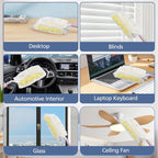 Duster Refills,35 Count Disposable Duster Refill Heavy Duty Dusters Refills Replacement Head,Yellow