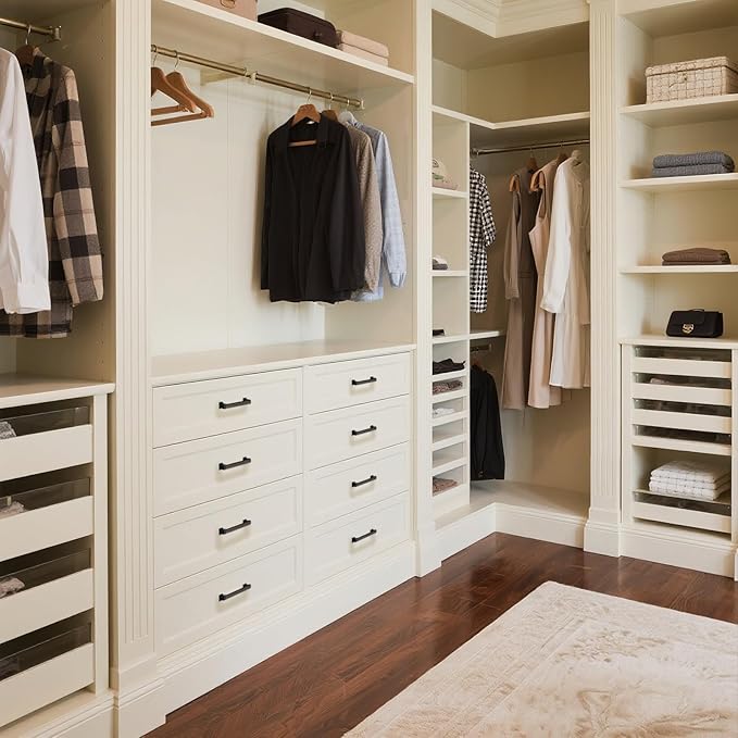 10 Pack 3.75 Inch(96mm) Hole Center Oil Rubbed Bronze Modern Cabinet Pulls Kitchen Cabinet Handles Kitchen Cabinet Hardware Timeless Drawer Pulls for Dresser Cupboard Wardrobe, ORB(3.75x10)