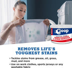 GOOP Multi-Purpose Hand Cleaner- Waterless Hand Degreaser, Laundry Stain Remover - NonToxic and Biodegradable Cleaner Remove Dirt, Oil, Paint, Ink, and Clothes Stains Original, 14oz Pack of 1