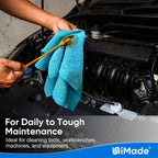 Microfiber Cleaning Cloth, 200PK Reusable Shop Rags Bulk Microfiber Cleansing Cloth Lint Free Cleaning-Towel for Car Kitchen Automotive Bar Mechanic Restaurant Garage,11.5"x11.5",Multicolor