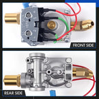 92078 RV Water Heater Gas Control Valve Compatible with Dometic Atwood 6 Gallon Water Heater G6A-8E G6A-6E G6A-4E GC6AA-10E | Solenoid Gas Valve Replaces# 93844, 93870