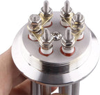 DERNORD 2 Inch Tri-Clamp 240V Water Heating Element Immersion U Type Electrical Brewing Boiler Heater (240V 6000W)