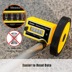 Zozen Measuring Wheel in Feet and Inches, Scalable Length 40in, 4-inch Measure Wheel, Walking Measurement Up To 10,000Ft / Mechanical/One Key to Reset, Include Carrying Bag.
