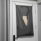 Saves Space Door-Hanging Laundry Bag,Door Hanging Laundry Hamper with 2 Different Types of Hooks, Polyester Fabric Hanging Laundry Basket for Clothes Size 22"X37" -2 Pack Gray