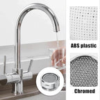 Litoexpe Faucet Aerator 4 PCS, Kitchen Sink Aerator Replacement Parts, Sink Faucet Male and Female Thread Water Saving Faucet Filter with Brass Shell and Gasket for Bathroom (15/16" and 55/64")