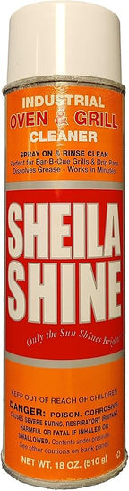 Sheila Shine Oven Cleaner Spray | Lifts Away Burnt-On Grease and Dirt | Less Manual Scrubbing Needed | Can be Used on Many Different Appliances | Longer Lasting Results
