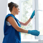 Patelai 3 Pairs Microfiber Plant Dusting Gloves Leaf Cleaning Gloves for Indoor Plants, Blinds, Furniture, House(Small,Purple, Blue, Rose Red)