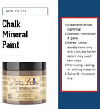 Dixie Belle Paint Company Chalk Finish Furniture Paint - Mud Puddle (16oz) - Matte Rich Taupe Chic Chalk Mineral DIY Furniture Paint