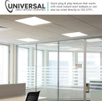 LUXRITE U Bend LED Tube Light, T8 T12, 18W (32W Equivalent), 3000K Soft White, 2000 Lumens, Fluorescent Light Tube Replacement, Direct or Ballast Bypass, DLC and ETL Listed, G13 Base (4 Pack)