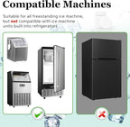 Ice Machine Cleaner Descaler Tablets (32pack) with 2 cleaning brushes,ice maker cleaner Ideal for Frigidaire,Opal,GE Profile, Kitchenaid countertop units.Removes Lime Scale,Calcium.